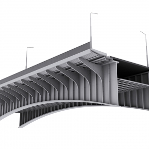Grafika 3D | Animacje 3D | Projektowanie graficzne | Most Śląsko-Dąbrowski | Modele 3D wizualizacje